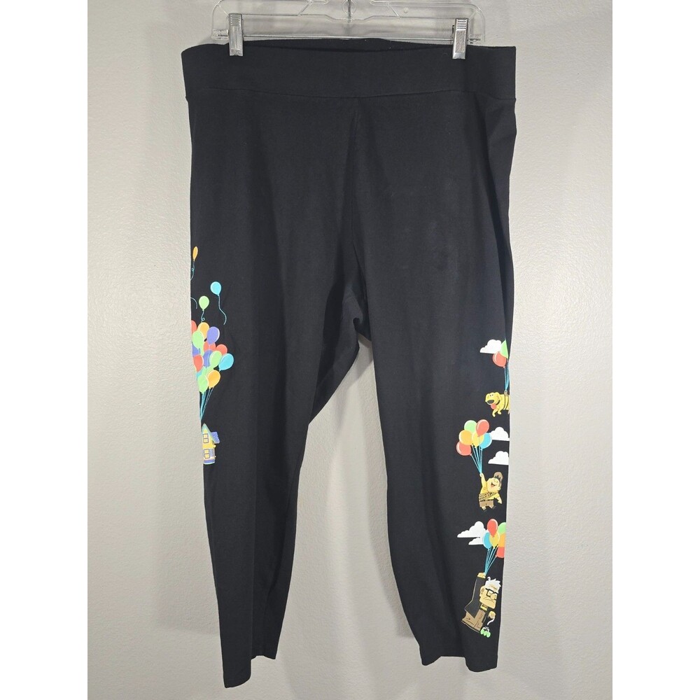 TORRID DISNEY Pixar UP Russel dug balloons cropped leggings Size 3 3x Plus AE